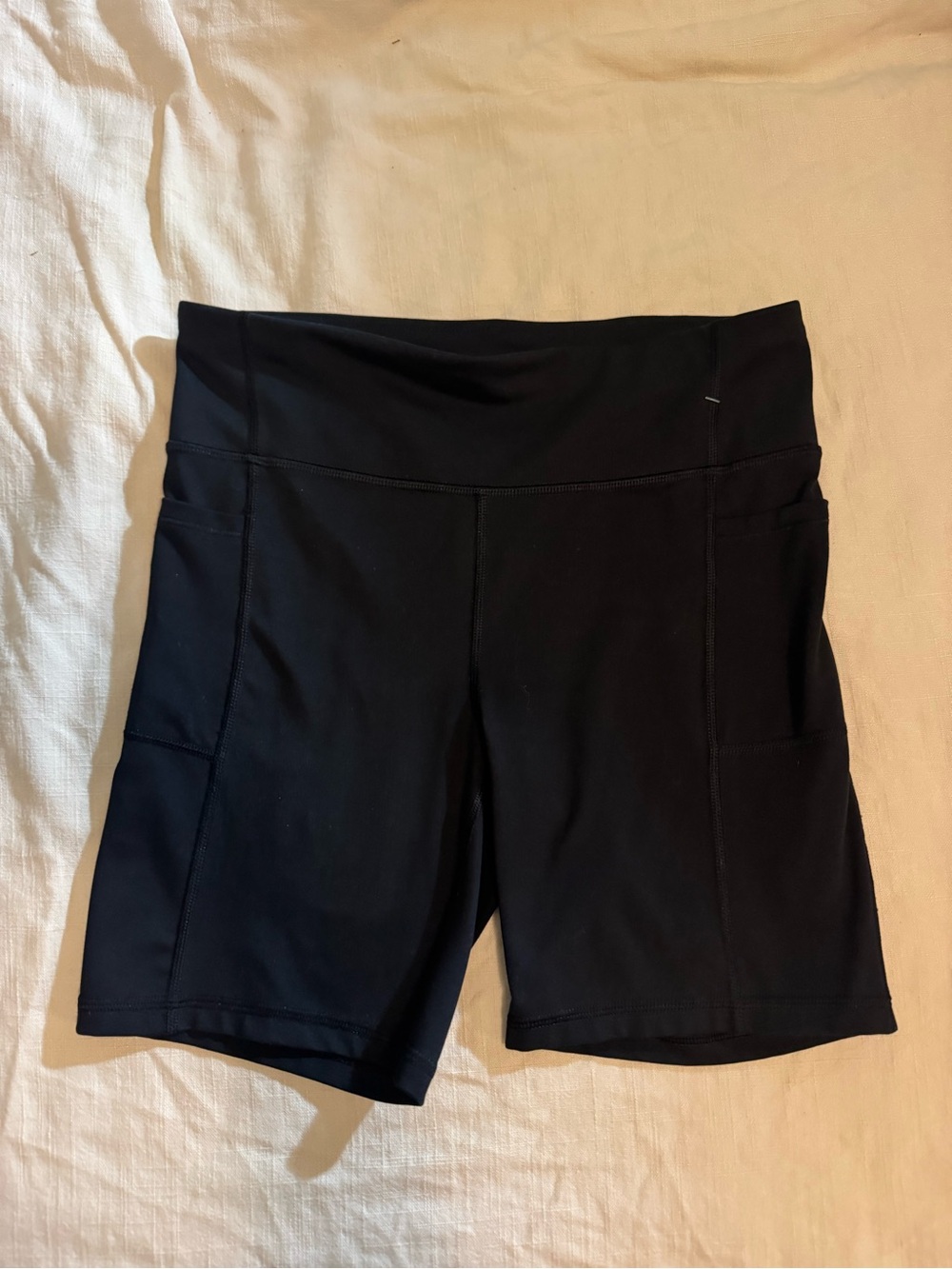 Women’s Black High-Waist GAP Active Bike Shorts